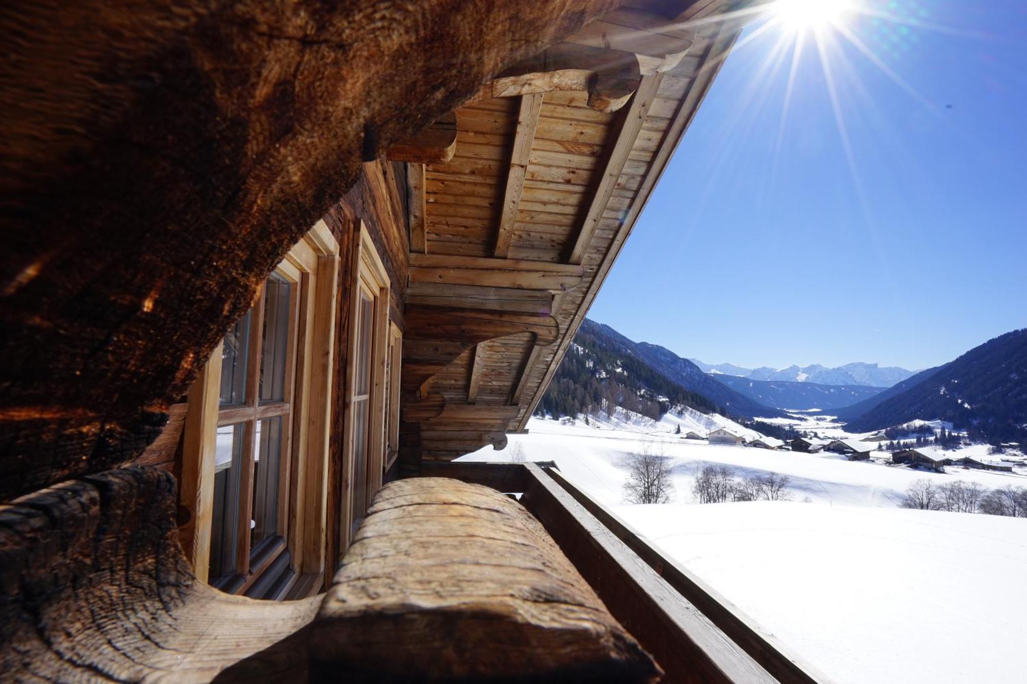 Unterhabererhof Lägenhet Santa Maddalena in Casies Exteriör bild